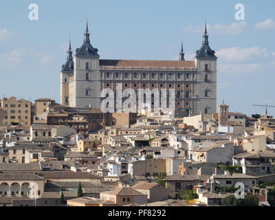 Vue de Tolède, Castille la Manche, Espagne Banque D'Images