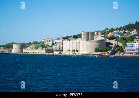 Kilitbahir Castle (Kilitbahir Kalesi) une forteresse sur le côté ouest des Dardanelles, en face de la ville de Çanakkale. Le château a été construit par Fa Banque D'Images