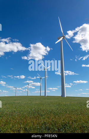 Éoliennes fournissant l'énergie électrique en Oregon Banque D'Images