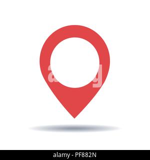 L'icône de l'axe de cartographie Illustration de Vecteur