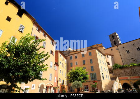 Vieille ville de Grasse, Alpes Maritimes, Côte d'Azur, France, Europe Banque D'Images