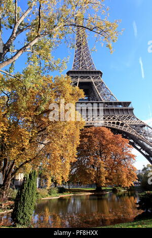 Paris, Tour Eiffel, Ile de France, 75, France Banque D'Images