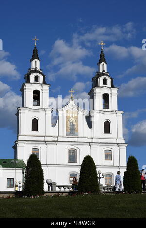 Cathédrale de l'Esprit-saint À MINSK, en Biélorussie. Banque D'Images