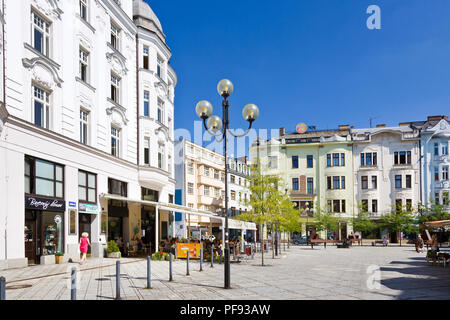 Masarykovo náměstí, Ostrava, Moravskoslezský kraj, Česká republika / place Masaryk, Ostrava, ville au nord de la Moravie, République Tchèque Banque D'Images