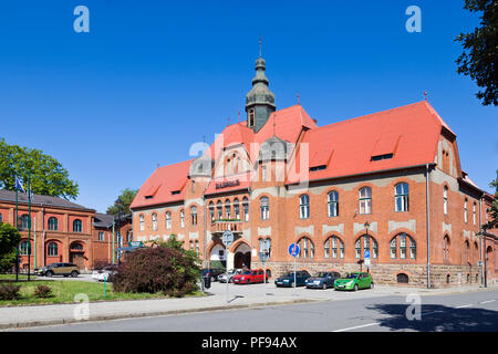 Radnice, Vítkovice, Ostrava, Moravskoslezský kraj, Česká republika / Mairie, Vitkovice, district de la ville d'Ostrava, en Moravie du Nord, République Tchèque Banque D'Images