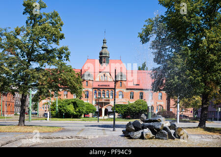 Radnice, Vítkovice, Ostrava, Moravskoslezský kraj, Česká republika / Mairie, Vitkovice, district de la ville d'Ostrava, en Moravie du Nord, République Tchèque Banque D'Images