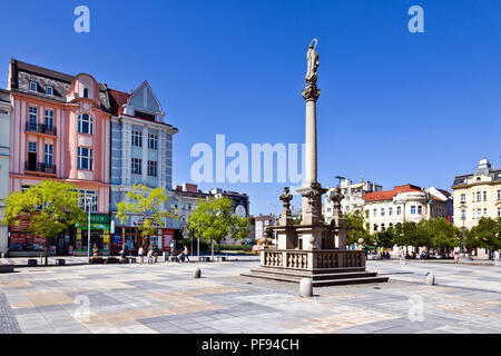 Masarykovo náměstí, Ostrava, Moravskoslezský kraj, Česká republika / place Masaryk, Ostrava, ville au nord de la Moravie, République Tchèque Banque D'Images