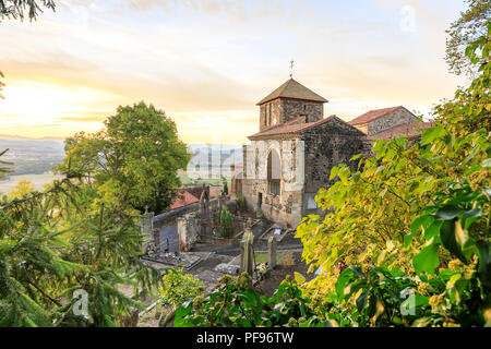 France, Puy de Dome, le Parc naturel régional Livradois Forez, Usson, étiqueté Les Plus Beaux Villages de France (Les Plus Beaux Villages de France), Banque D'Images