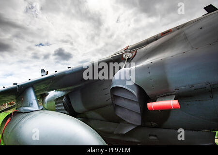 Le busard Saint-Martin, comme le Harrier Jump Jet, est une famille d'attaque à propulsion jet avion capable de décollage et atterrissage verticaux ou courts Banque D'Images