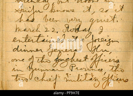 . Journal No. II [2], le 29 janvier 1928-27 mai 1928. L'entomologie, ornithologie, mammalogie ; Ichthyologie ; . . Veuillez noter que ces images sont extraites de la page numérisée des images qui peuvent avoir été retouchées numériquement pour plus de lisibilité - coloration et l'aspect de ces illustrations ne peut pas parfaitement ressembler à l'œuvre originale.. Graham, David Crockett. Banque D'Images