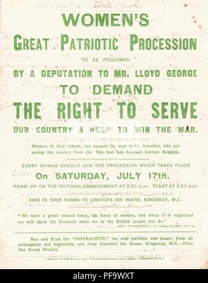 Affiche Du Suffrage Des Femmes Britanniques Lire Notre Article 