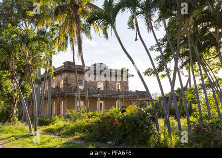 L'hôtel abandonné Hershey et délabrés, bâtiment historique de Camilo Cienfuegos, Cuba, ville ancienne Hershey Banque D'Images