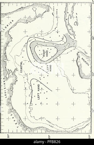 . Une description des caractéristiques océanographiques de l'est du golfe du Mexique, août 1968.. L'océanographie. 19. Veuillez noter que ces images sont extraites de la page numérisée des images qui peuvent avoir été retouchées numériquement pour plus de lisibilité - coloration et l'aspect de ces illustrations ne peut pas parfaitement ressembler à l'œuvre originale.. Schneider, Michael John. Texas A Banque D'Images