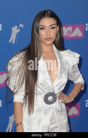 New York, NY, USA. 20e Août, 2018. Madison Beer assiste à la 2018 MTV Music Awards au Radio City Music Hall, le 20 août 2018 à New York, New York. crédit : l'espace d'image/media/Alamy Punch Live News Banque D'Images