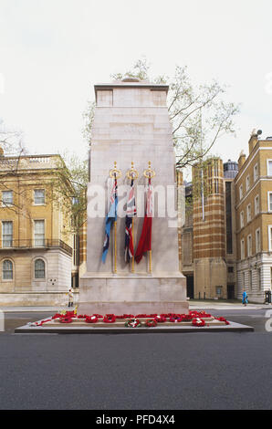 L'Europe, Grande-Bretagne, Angleterre, Londres, vue du cénotaphe Banque D'Images