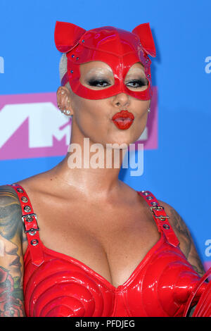 L'Amber Rose participant à la 2018 MTV Video Music Awards qui a eu lieu au Radio City Music Hall à Los Angeles, USA. Photo date : lundi 20 août 2018. Voir Histoire PA D'ATTÉNUATION SHOWBIZ. Crédit photo doit se lire : PA/PA Wire Banque D'Images