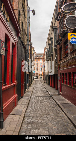 Un coin de rue à Dublin en Irlande , en juillet 2018 Banque D'Images