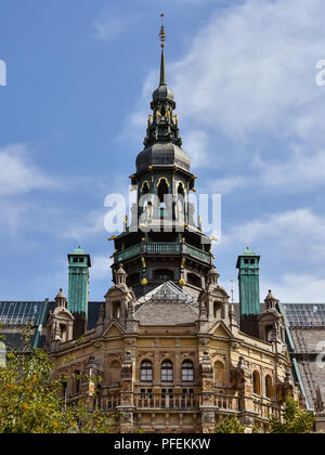 Le musée nordique (Nordiska Museet) - Stockholm, Suède Banque D'Images