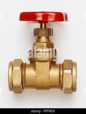 Gate Valve, Close up, side view Banque D'Images