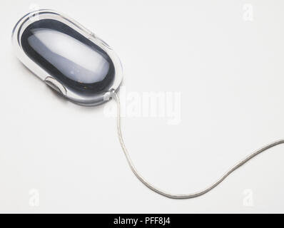 Une souris d'ordinateur, vue d'en haut Banque D'Images