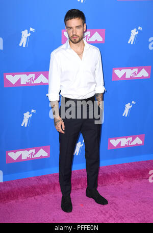 Liam Payne participant à la 2018 MTV Video Music Awards qui a eu lieu au Radio City Music Hall à Los Angeles, USA. Photo date : lundi 20 août 2018. Voir Histoire PA D'ATTÉNUATION SHOWBIZ. Crédit photo doit se lire : PA/PA Wire Banque D'Images