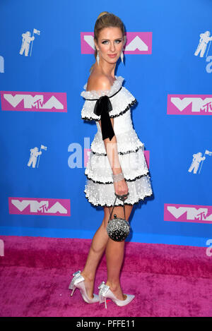 Nicky Hilton participant à la 2018 MTV Video Music Awards qui a eu lieu au Radio City Music Hall à Los Angeles, USA. Photo date : lundi 20 août 2018. Voir Histoire PA D'ATTÉNUATION SHOWBIZ. Crédit photo doit se lire : PA/PA Wire Banque D'Images