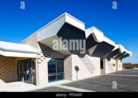 La banlieue de Ballarat Lucas,a été créé en juin 2011.La banlieue auront finalement jusqu'à 14 000 foyers.C'est le centre communautaire Lucas,il Banque D'Images