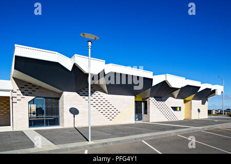 La banlieue de Ballarat Lucas,a été créé en juin 2011.La banlieue auront finalement jusqu'à 14 000 foyers.C'est le centre communautaire Lucas,il Banque D'Images