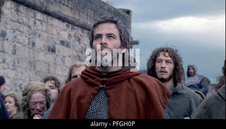 OUTLAW KING 2018 Sigma Films Production avec Chris Pine que robert le Bruce Banque D'Images