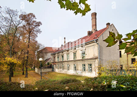 Hop Store House dans la ville de Zatec. République tchèque. Banque D'Images