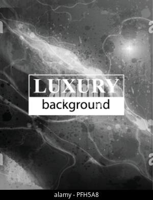 Noir de luxe en arrière-plan. Profil de Pierre textures illustration Illustration de Vecteur