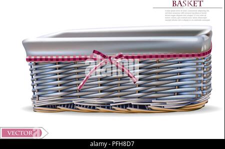 Panier vide Illustration de Vecteur