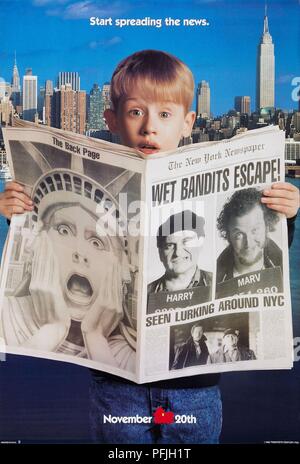 Film Original Title : HOME ALONE 2 : LOST IN NEW YORK. Titre en anglais : HOME ALONE 2 : LOST IN NEW YORK. Directeur de film : Chris Columbus. Année : 1992. Crédit : 20TH CENTURY FOX / Album Banque D'Images