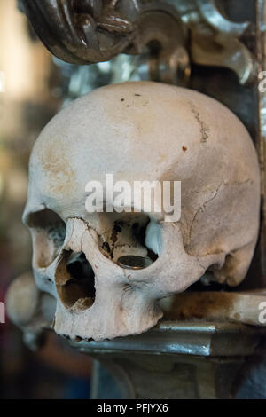 Kutná Hora Église de Bones Sedlec Ossuaire Prague République Tchèque Banque D'Images