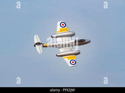 Gloster Meteor T7 à Southport Air Show 2012 Banque D'Images