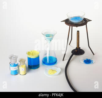 Matériel de laboratoire chimique Banque D'Images