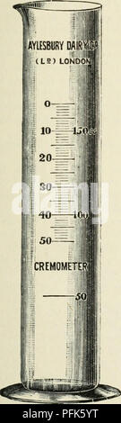 Ce manuel pratique fournit des connaissances essentielles sur la chimie laitière, en se concentrant sur l'analyse des produits laitiers. Il comprend des méthodes de mesure de la densité du lait, ainsi que des techniques permettant d'assurer des mesures précises et de comprendre les propriétés du lait. Le livre est une référence incontournable pour les professionnels du lait et les chimistes. Banque D'Images