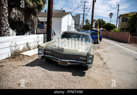 1967 Cadillac DeVille, LA, Californie Banque D'Images