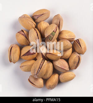 Pile de pistaches, close-up Banque D'Images