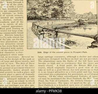 . Cyclopedia of American horticulture : comprenant des suggestions pour la culture de plantes horticoles, les descriptions des espèces de fruits, légumes, fleurs et plantes ornementales vendues aux États-Unis et au Canada, ainsi que des notes biographiques et géographiques. Jardinage ; horticulture ; horticulture ; l'horticulture. Rampes du parc dans les parcs sont en eux-mêmes aucune protection au grand public, et même des clôtures de fil peut tout à fait ne parviennent pas à empêcher les gens de piétinement des bords ombragés et rocailles en stérilité. Des activités de police un 1 p ompt pa' de p nt que résister à annot Banque D'Images