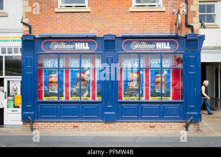 William Hill bookmakers de Whitby, North Yorkshire Banque D'Images