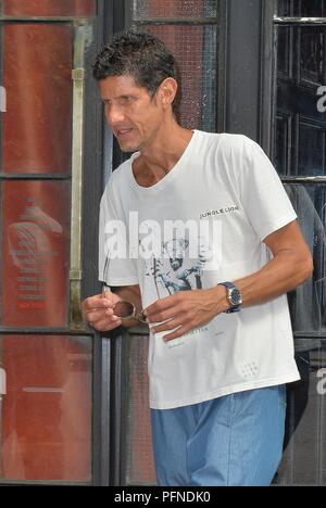 New York, NY, USA. 21e Août 2018. Dehors et environ pour la célébrité Candids - TUE, New York, NY, le 21 août 2018. Credit : Kristin Callahan/Everett Collection/Alamy Live News Banque D'Images