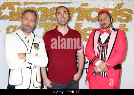 Los Angeles, CA, USA. Août 21, 2018. Photos avant au niveau des arrivées pour AMERICA'S Got Talent Show en direct Le dépistage et tapis rouge, Dolby Theatre, Los Angeles, CA, 21 août 2018. Credit : Priscilla Grant/Everett Collection/Alamy Live News Banque D'Images