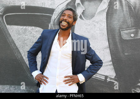 Londres, Royaume-Uni. Août 21, 2018. Johann Myers, UK - Meyers Manx premiere, BFI Southbank, Londres, Royaume-Uni. Août 21, 2018. Photo par Richard Goldschmidt : Riche de crédit Gold/Alamy Live News Banque D'Images