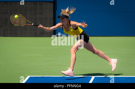 Elina Svitolina pratiques de l'Ukraine à l'US Open 2018 Tournoi de tennis du Grand Chelem. New York, USA. 22 août 2018. Août 22, 2018. Credit : AFP7/ZUMA/Alamy Fil Live News Banque D'Images