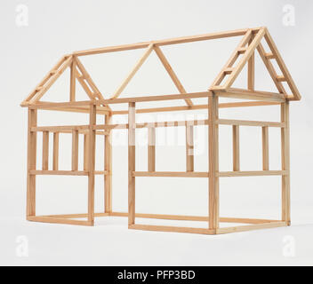 Châssis en bois. Banque D'Images