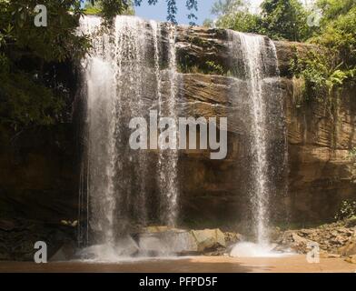 Au Kenya, le site Shimba Hills National Reserve, Sheldrick Falls Banque D'Images