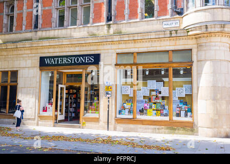 Librairie Waterstones dans Gower Street, Bloomsbury, London, UK. Banque D'Images