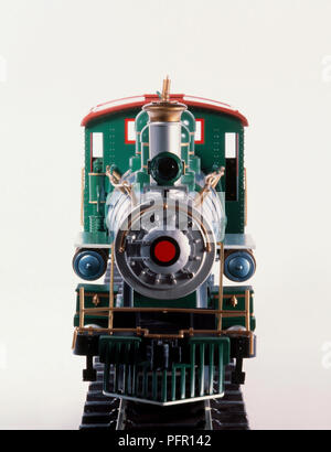 Train de charbon miniature, moteur Banque D'Images