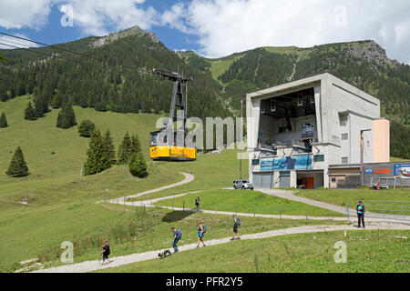 Seealpe, Nebelhornbahn, Oberstdorf, Nebelhorn, Allgaeu, Bavaria, Germany Banque D'Images